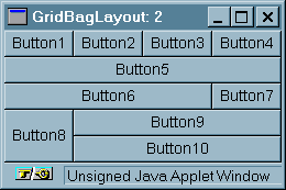 GridBagLayout