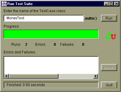 Running a Test Suite